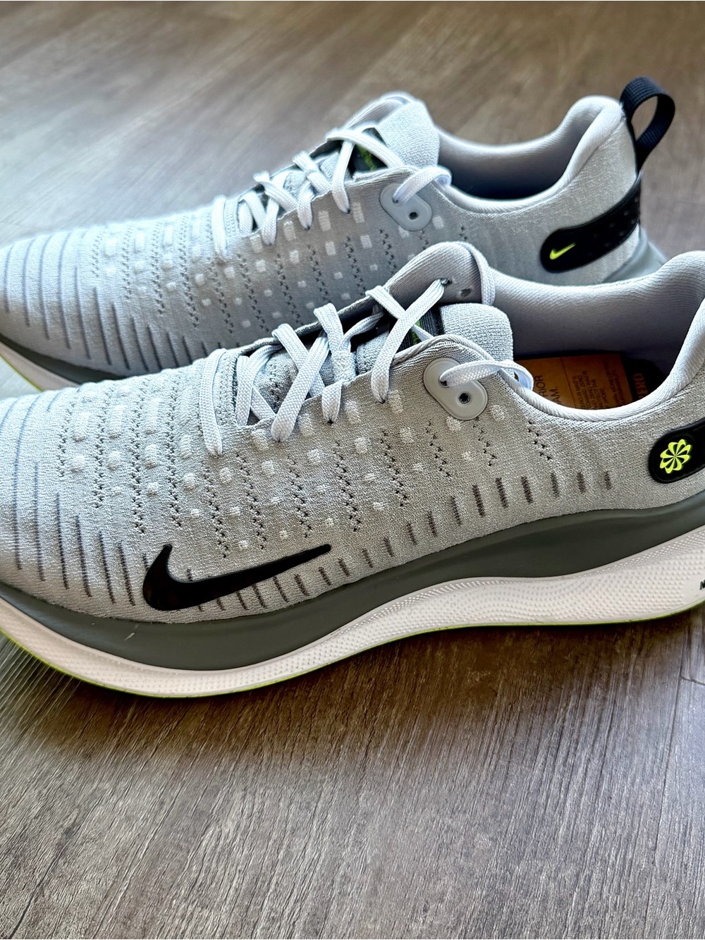 Nike ReactX Infinity Run 4 Wolf Grey Men’s 12 DR2665-002 NEW